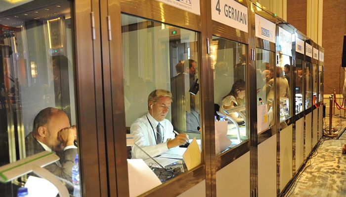 12月20日 德語，法語，西班牙語同傳翻譯